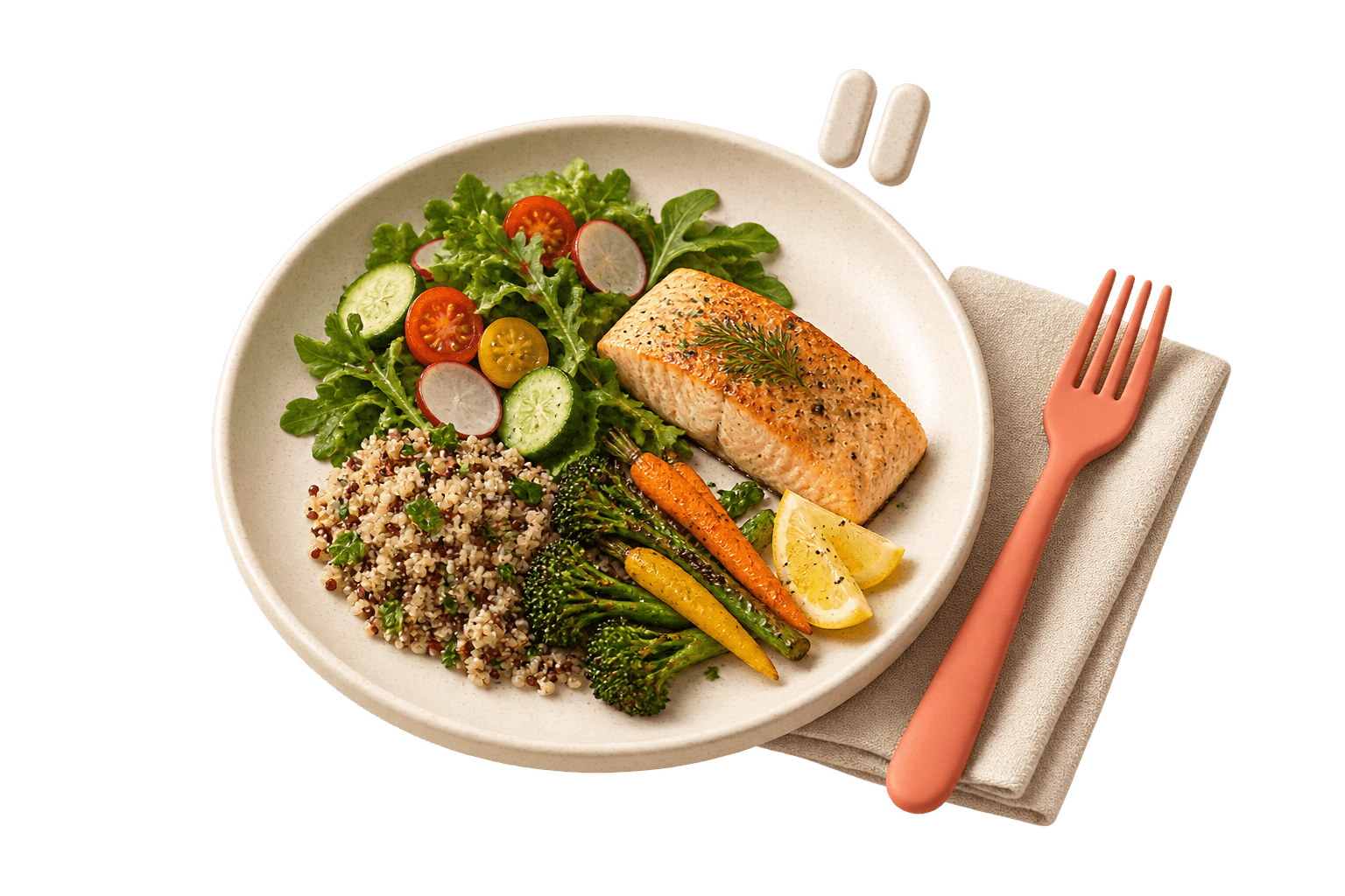 A full balanced meal